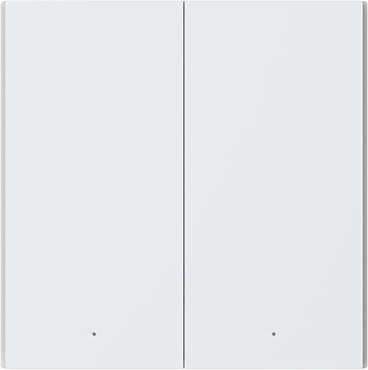 Aqara Wall Switch H1 Global Version (No Neutral, Double Rocker)