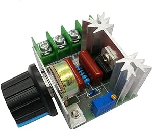 HiLetgo 2000W PWM AC Motor Speed Control Module Dimmer Speed Regulator 50-220V Adjustable Voltage Regulator