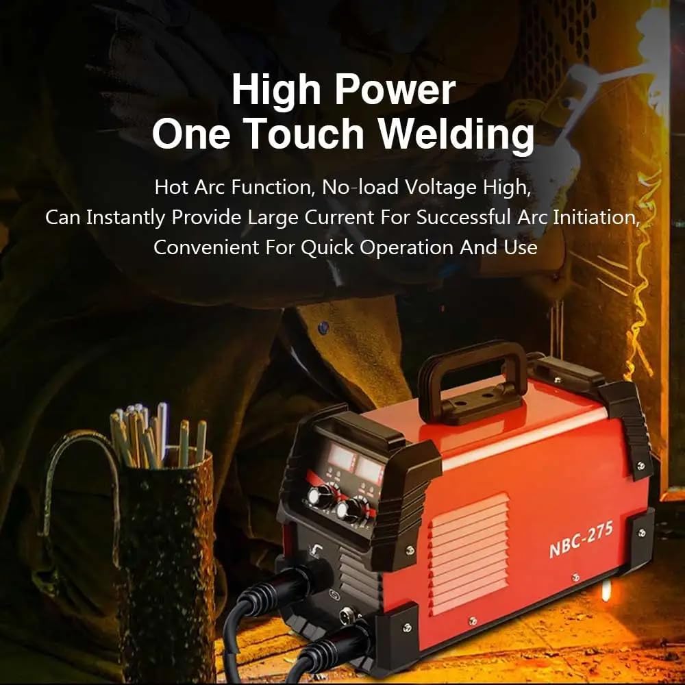 VKONERL MIG MMA Welding Machine 2 in 1, No Gas, Carbon Dioxide Gas Protection, 220V, Manual Gasless Soldering Welding Equipment