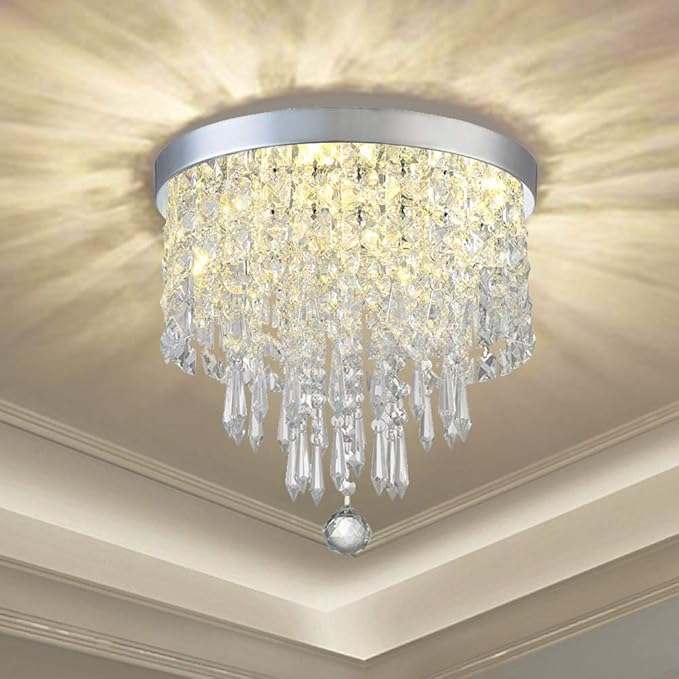 Modern Elegant Crystal Chandelier Lighting