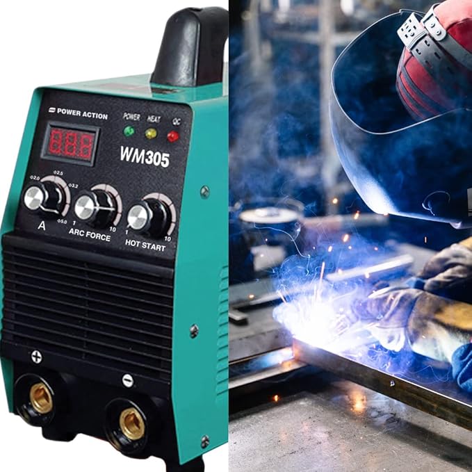 Sulfar Power Action IGBT Welding Machine WM305 Voltage 160-240V, No Load 65V, Current Range 20-305A Max Input 41A With Professional Finish 