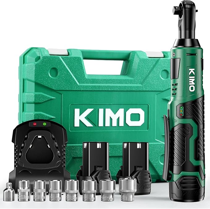 K I M O. Cordless Electric Ratchet Wrench Set