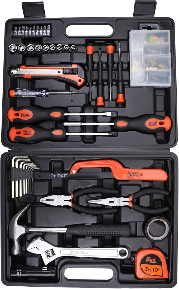 Black & Decker 126 Pieces Hand Tool Kit